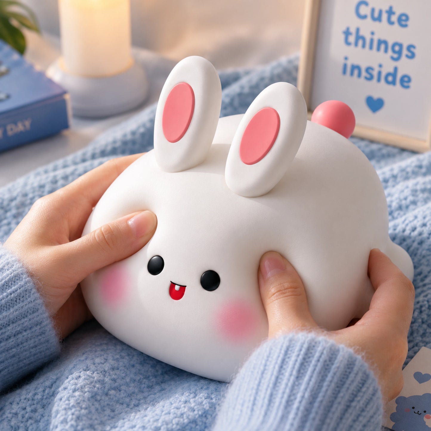 Silicon Rabbit Lamp