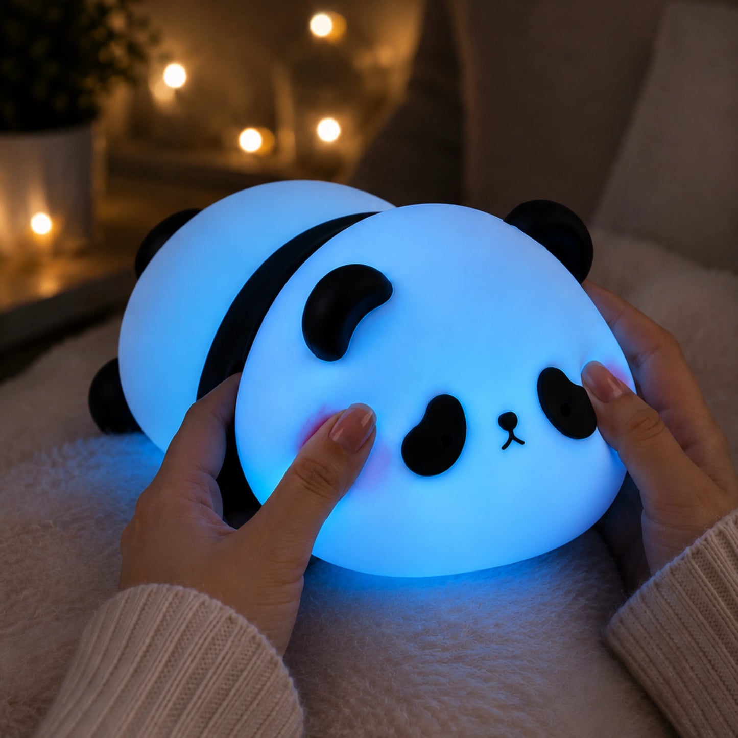 Soft Silicon Rechargeable Chubby Panda